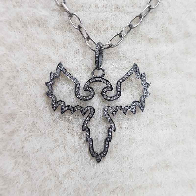 Handmade Designer Bird Pendant, Beautiful Bird Shape Necklace, wedding gift