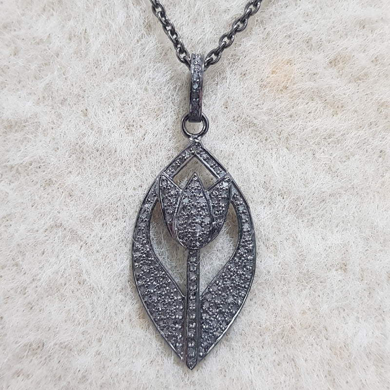Lotus Flower Designer Pendant, Stylish Flower Necklace, Gift For favorite One