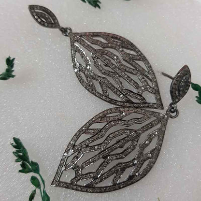 Unique Designer Leaf Style Earrings, Amazing Style Earrings For Wife, Gift For Love