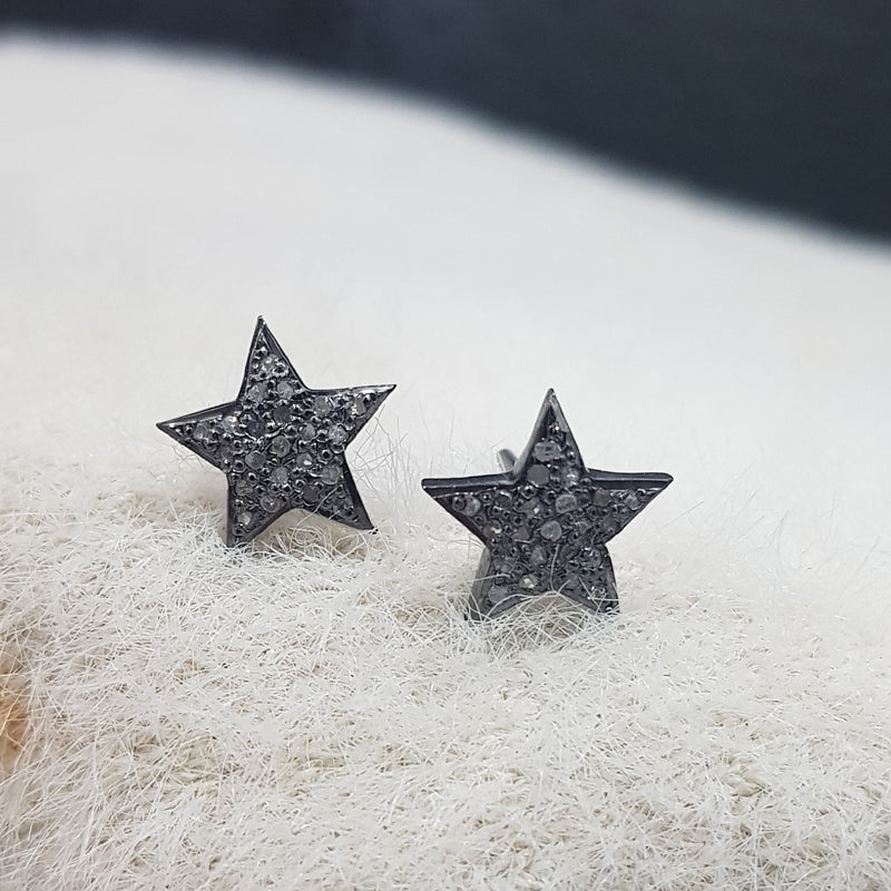 Minimalist Star Studs Pave Diamond Beautiful Small Star Stud Earrings, Birthday Gift, Gift For Sister