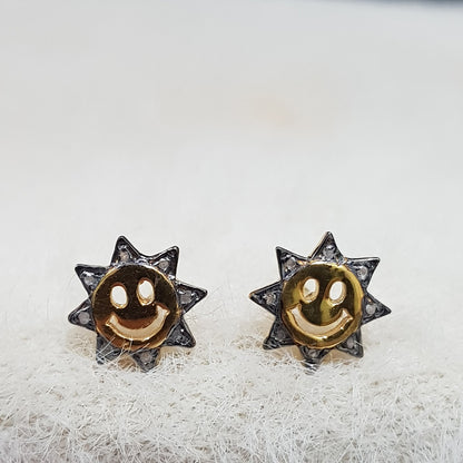 These exquisitely crafted Smile Designer Charming Small Studs will make the perfect gift for your beloved mother or a special anniversary celebration. Silver Jewelry