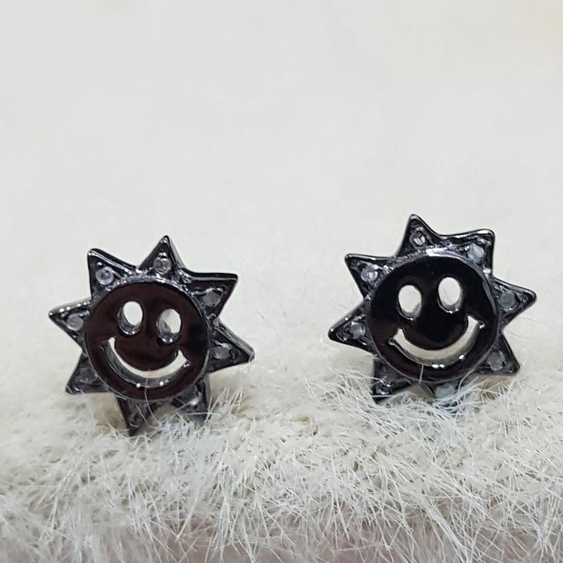 These exquisitely crafted Smile Designer Charming Small Studs will make the perfect gift for your beloved mother or a special anniversary celebration. Silver Jewelry