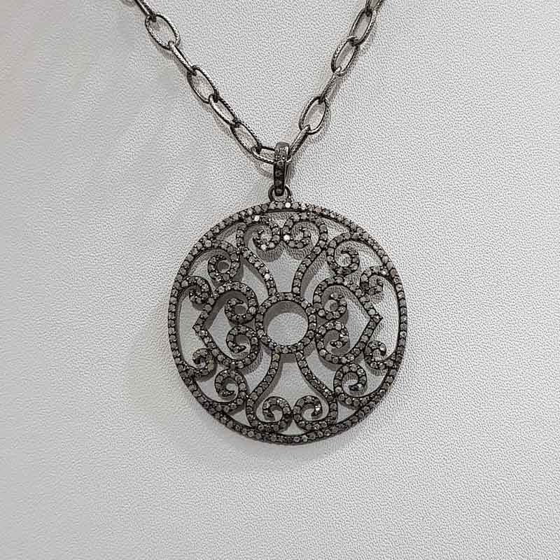 Fancy Designer Handmade Style Pendant, Stylish Fancy Round Pendant, Wedding Gift