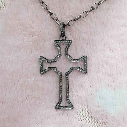 Handmade Designer Cross Pendant, Christmas Gift, Christen Symbol Pendant