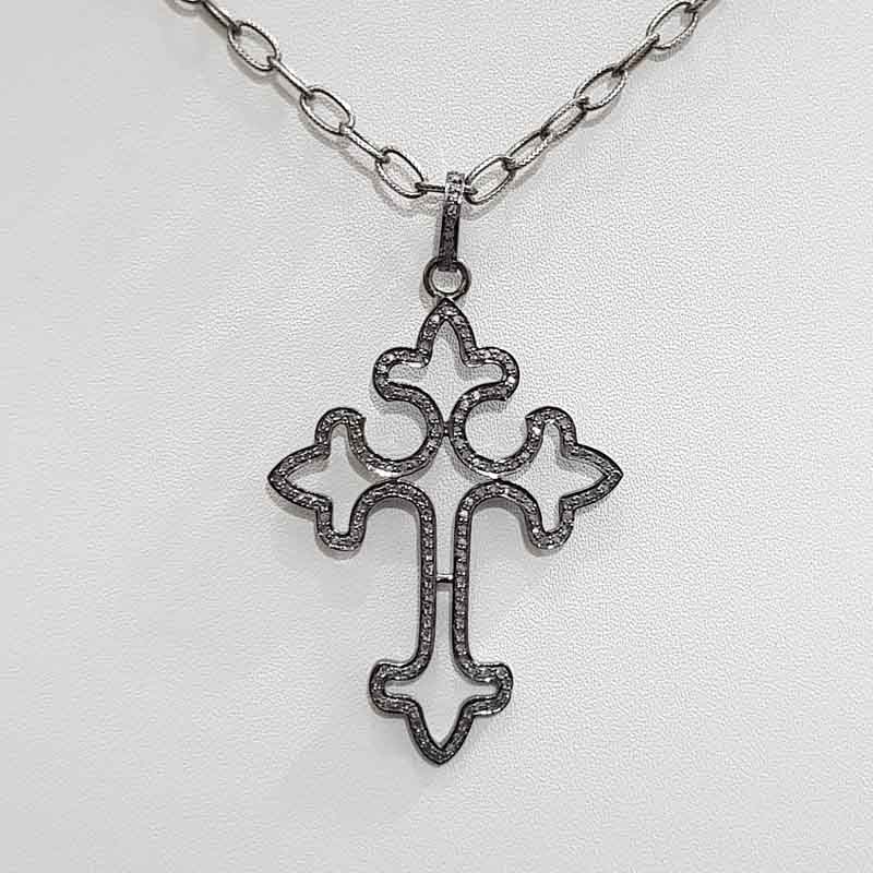 Fancy Designer Handmade Style Cross Pendant, Beautiful Cross Pendant, Christmas Gift