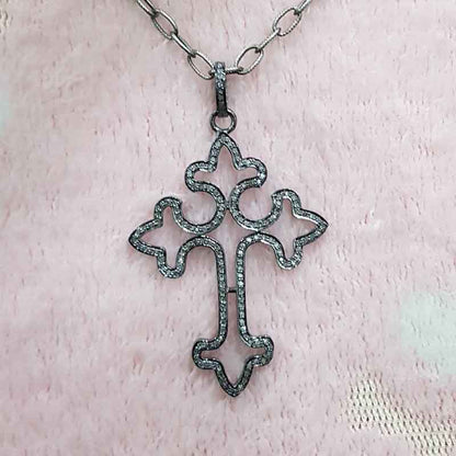 Fancy Designer Handmade Style Cross Pendant, Beautiful Cross Pendant, Christmas Gift