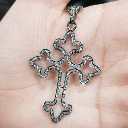 Fancy Designer Handmade Style Cross Pendant, Beautiful Cross Pendant, Christmas Gift