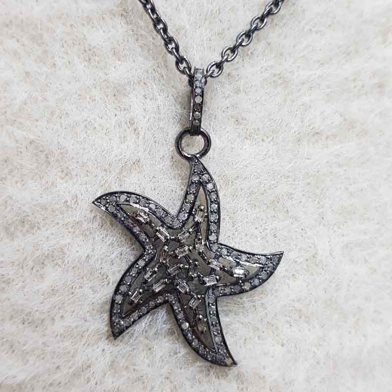 Beautifully Designed Star Fish Pendant, Cutest Star Pendant, Birthday Gift