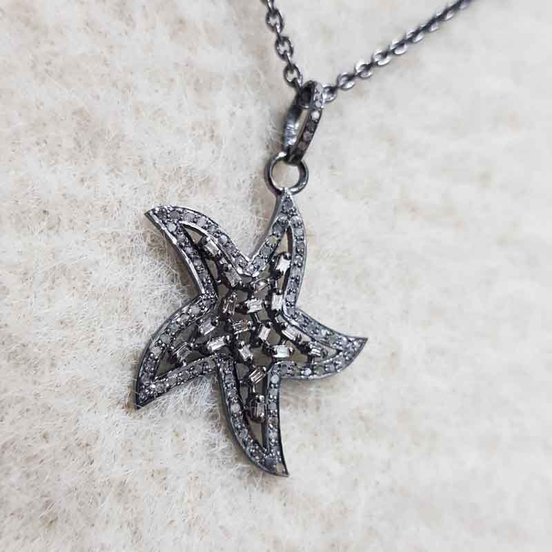 Beautifully Designed Star Fish Pendant, Cutest Star Pendant, Birthday Gift