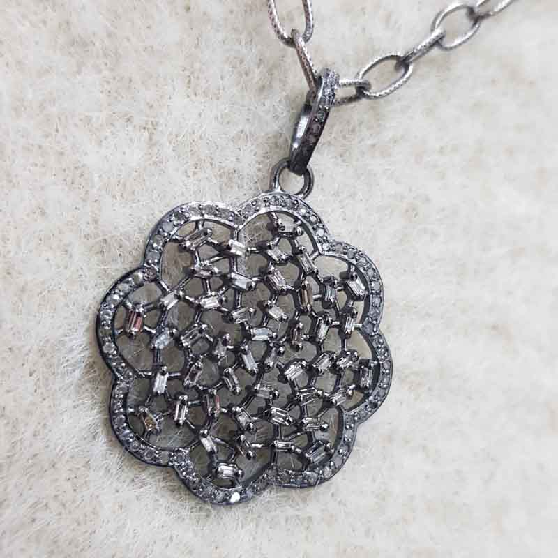 Gorgeous Fancy Designer Pendant, Attractive Fancy Flower Necklace, Birthday Gift