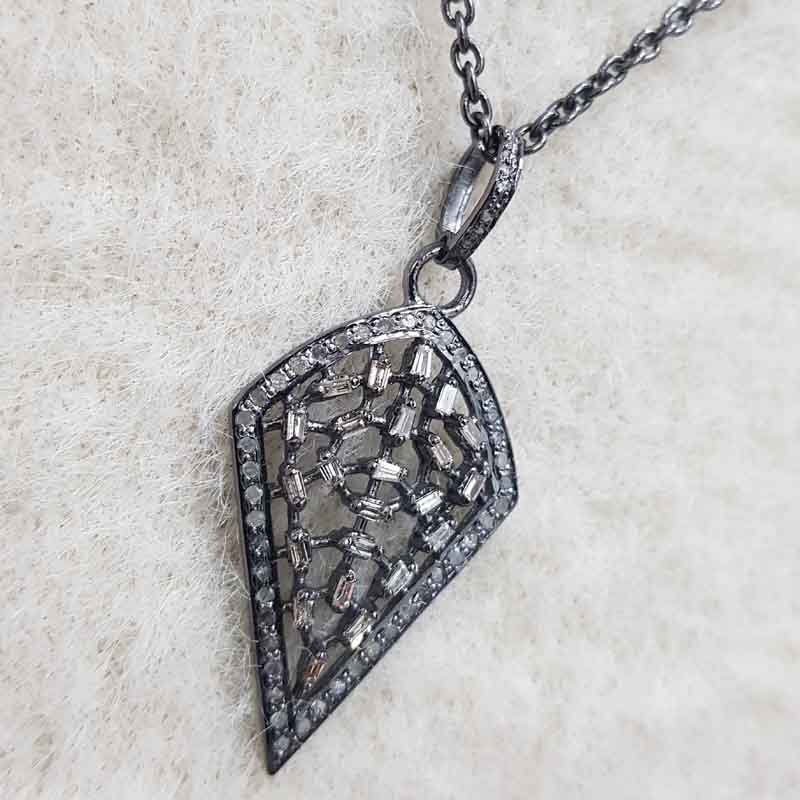 Beautiful Arrowhead Fancy Style Handmade Designer Pendant, Silver Jewelry, Wedding Gift