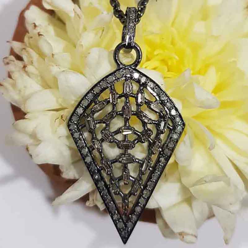 Beautiful Arrowhead Fancy Style Handmade Designer Pendant, Silver Jewelry, Wedding Gift