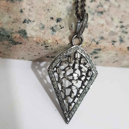 Beautiful Arrowhead Fancy Style Handmade Designer Pendant, Silver Jewelry, Wedding Gift