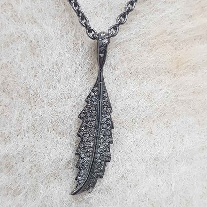 Leaf Style Fancy Designer Pendant, Gift For Someone, Silver Jewelry, Anniversary Gift