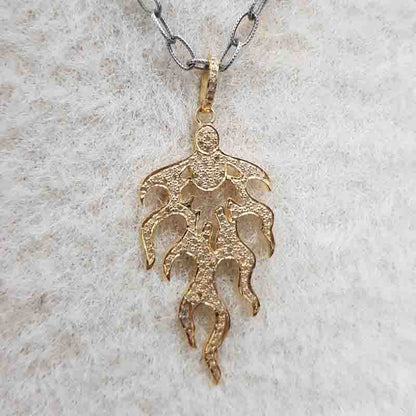 Unique Fancy Designer Pave Diamond Leaf pendant, Leaf Necklace, Gift For Mom, Mother's day Gift