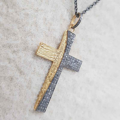 Precious Designer 925 Sterling Silver Cross Pendant, Christen Symbol Necklace, Christmas Day Special Gift