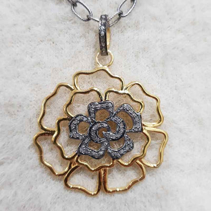 Beautifully Designed Flower Pendant, Floral Dreams Pendant, Gift For Sister, Birthday Gift