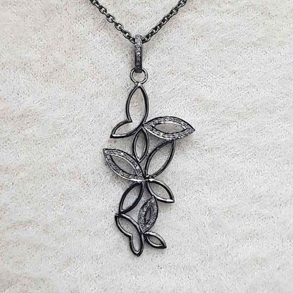 Precious Designer 925 Sterling Silver Butterfly Pendant, Charmed by Nature Pendant, Silver Jewelry