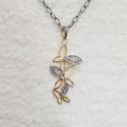 Precious Designer 925 Sterling Silver Butterfly Pendant, Charmed by Nature Pendant, Silver Jewelry