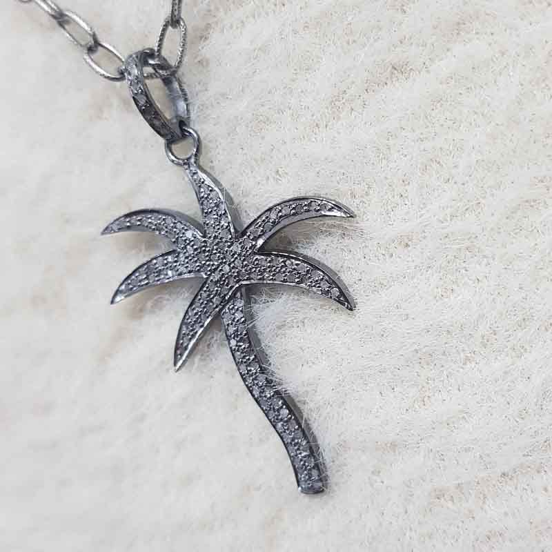 Glorious Handmade Designer Tree Pendant, Unique Tree Necklace, Silver Jewelry