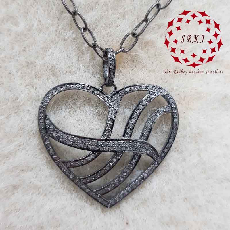 Forever Open Heart Necklace, Unique Heart Pendant, Anniversary Gift, Gift For Wife