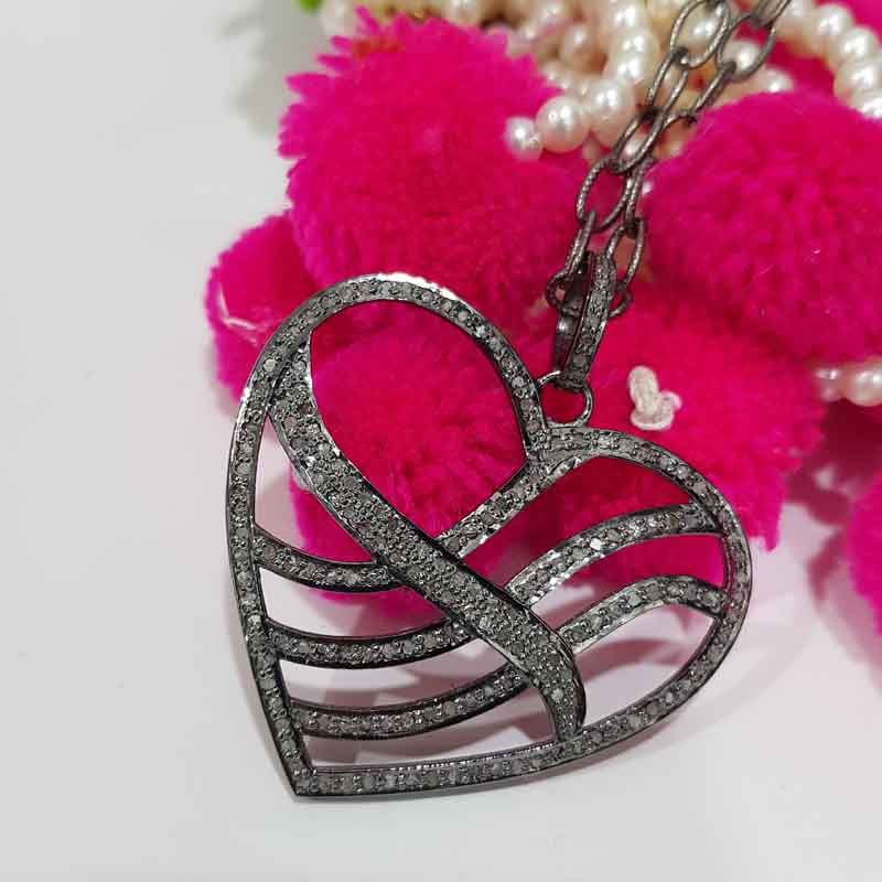 Forever Open Heart Necklace, Unique Heart Pendant, Anniversary Gift, Gift For Wife