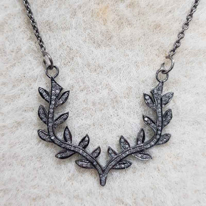 Unique Designer Leaf Style Necklace, Stunning Necklace, Gift For Mom, Mother's Day Gift