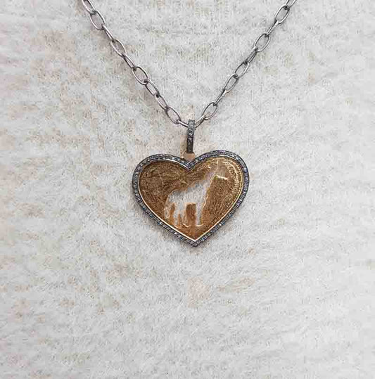 Precious Designer 925 Sterling Silver Heart Pendant, Silver Jewelry, Handmade Heart Fancy necklace